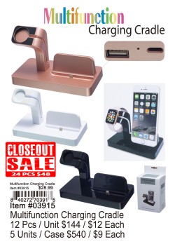 Multifunction Charging Cradle